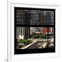 View from the Window - New York Traffic-Philippe Hugonnard-Framed Photographic Print