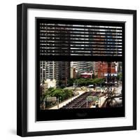 View from the Window - New York Traffic-Philippe Hugonnard-Framed Photographic Print