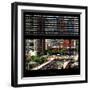 View from the Window - New York Traffic-Philippe Hugonnard-Framed Photographic Print