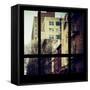 View from the Window - New York Winter-Philippe Hugonnard-Framed Stretched Canvas