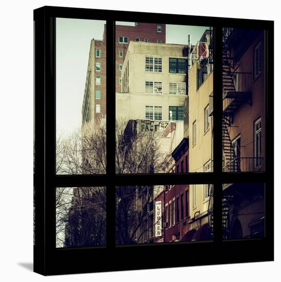 View from the Window - New York Winter-Philippe Hugonnard-Stretched Canvas