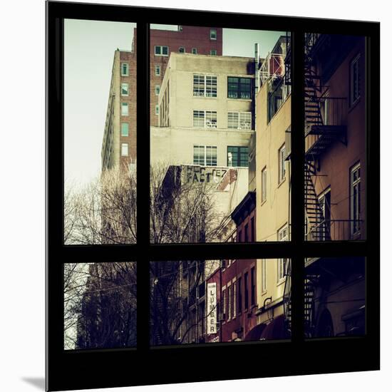 View from the Window - New York Winter-Philippe Hugonnard-Mounted Photographic Print