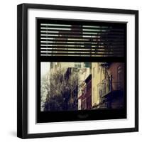 View from the Window - New York Winter-Philippe Hugonnard-Framed Photographic Print