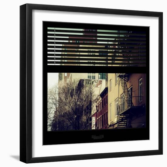 View from the Window - New York Winter-Philippe Hugonnard-Framed Photographic Print