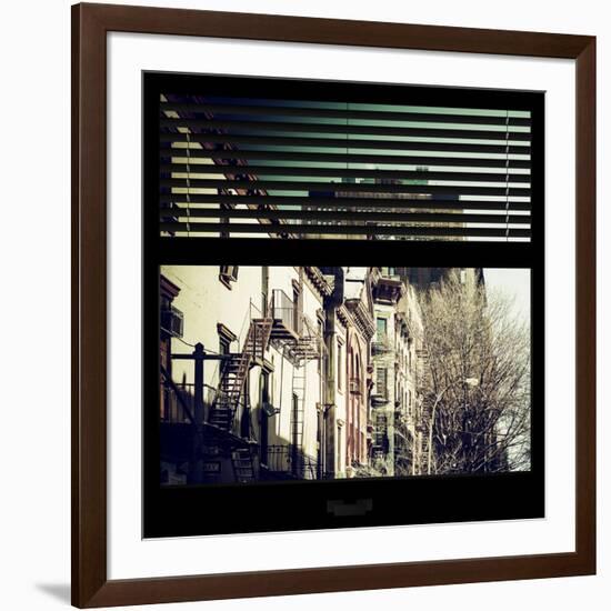 View from the Window - New York Winter-Philippe Hugonnard-Framed Photographic Print