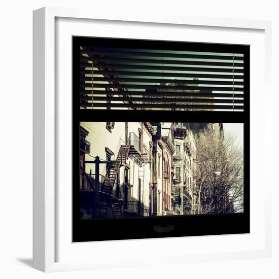 View from the Window - New York Winter-Philippe Hugonnard-Framed Photographic Print