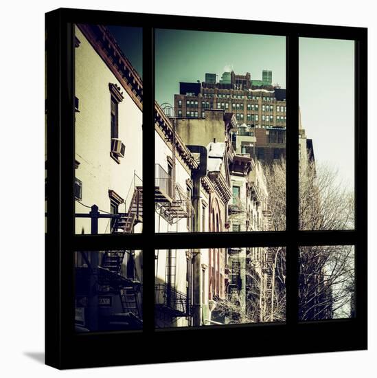 View from the Window - New York Winter-Philippe Hugonnard-Stretched Canvas