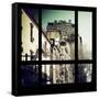 View from the Window - New York Winter-Philippe Hugonnard-Framed Stretched Canvas