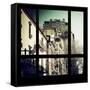 View from the Window - New York Winter-Philippe Hugonnard-Framed Stretched Canvas