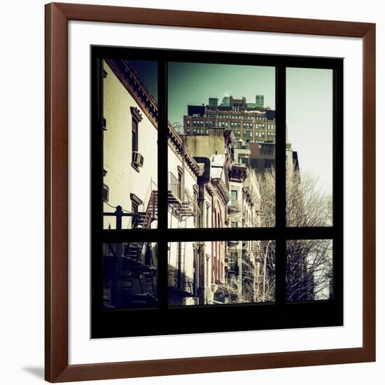 View from the Window - New York Winter-Philippe Hugonnard-Framed Photographic Print