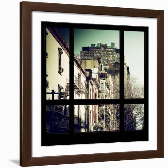 View from the Window - New York Winter-Philippe Hugonnard-Framed Photographic Print