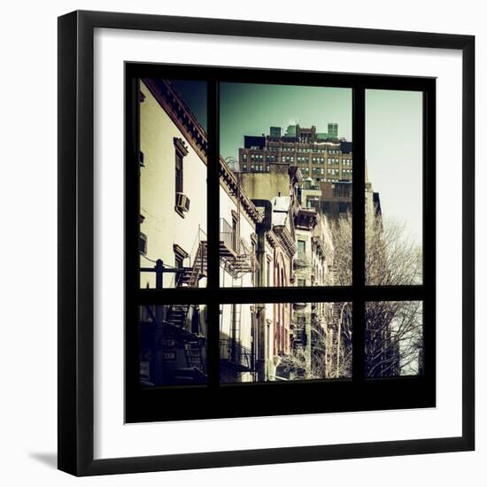 View from the Window - New York Winter-Philippe Hugonnard-Framed Photographic Print