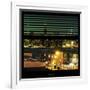 View from the Window - Night Skyline - New York City-Philippe Hugonnard-Framed Photographic Print