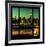 View from the Window - Night Skyline - New York City-Philippe Hugonnard-Framed Photographic Print