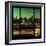 View from the Window - Night Skyline - New York City-Philippe Hugonnard-Framed Photographic Print