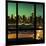 View from the Window - Night Skyline - New York City-Philippe Hugonnard-Mounted Photographic Print