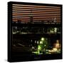 View from the Window - Night Skyline - New York City-Philippe Hugonnard-Stretched Canvas