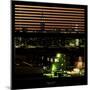 View from the Window - Night Skyline - New York City-Philippe Hugonnard-Mounted Photographic Print