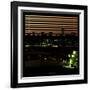 View from the Window - Night Skyline - New York City-Philippe Hugonnard-Framed Photographic Print