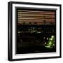 View from the Window - Night Skyline - New York City-Philippe Hugonnard-Framed Photographic Print