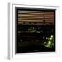 View from the Window - Night Skyline - New York City-Philippe Hugonnard-Framed Photographic Print