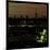 View from the Window - Night Skyline - New York City-Philippe Hugonnard-Mounted Photographic Print