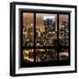 View from the Window - NYC Architecture-Philippe Hugonnard-Framed Photographic Print