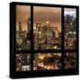 View from the Window - NYC Architecture-Philippe Hugonnard-Stretched Canvas