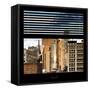 View from the Window - NYC Architecture-Philippe Hugonnard-Framed Stretched Canvas