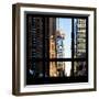 View from the Window - NYC Architecture-Philippe Hugonnard-Framed Photographic Print