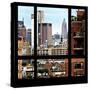 View from the Window - NYC Architecture-Philippe Hugonnard-Stretched Canvas