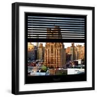 View from the Window - NYC Architecture-Philippe Hugonnard-Framed Photographic Print