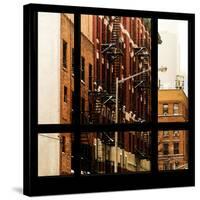 View from the Window - NYC Architecture-Philippe Hugonnard-Stretched Canvas