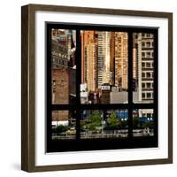 View from the Window - NYC Architecture-Philippe Hugonnard-Framed Photographic Print