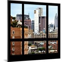 View from the Window - NYC Architecture-Philippe Hugonnard-Mounted Photographic Print