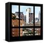 View from the Window - NYC Architecture-Philippe Hugonnard-Framed Stretched Canvas