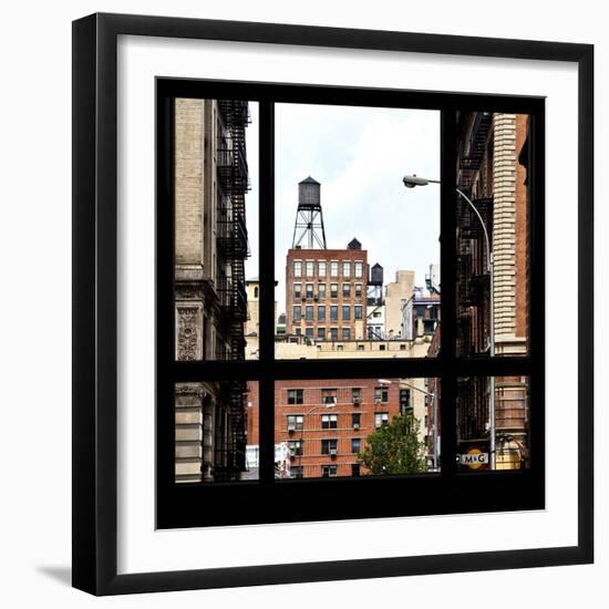 View from the Window - NYC Architecture-Philippe Hugonnard-Framed Photographic Print