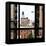 View from the Window - NYC Architecture-Philippe Hugonnard-Framed Stretched Canvas