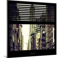 View from the Window - NYC Architecture-Philippe Hugonnard-Mounted Photographic Print