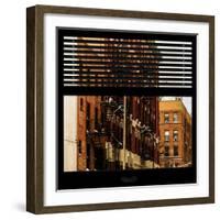 View from the Window - NYC Architecture-Philippe Hugonnard-Framed Photographic Print