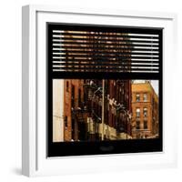 View from the Window - NYC Architecture-Philippe Hugonnard-Framed Photographic Print