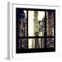 View from the Window - NYC Architecture-Philippe Hugonnard-Framed Photographic Print