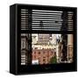 View from the Window - NYC Architecture-Philippe Hugonnard-Framed Stretched Canvas