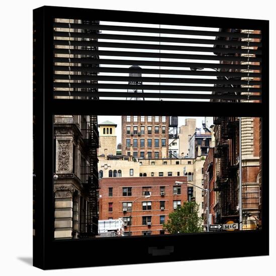 View from the Window - NYC Architecture-Philippe Hugonnard-Stretched Canvas