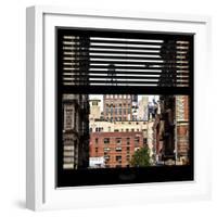 View from the Window - NYC Architecture-Philippe Hugonnard-Framed Photographic Print