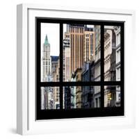 View from the Window - NYC Architecture-Philippe Hugonnard-Framed Photographic Print