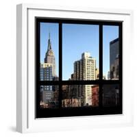 View from the Window - NYC Architecture-Philippe Hugonnard-Framed Photographic Print