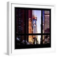 View from the Window - NYC Architecture-Philippe Hugonnard-Framed Photographic Print