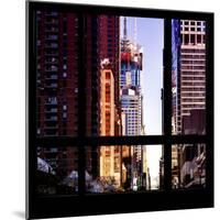 View from the Window - NYC Architecture-Philippe Hugonnard-Mounted Photographic Print