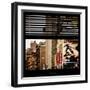 View from the Window - NYC Architecture-Philippe Hugonnard-Framed Photographic Print